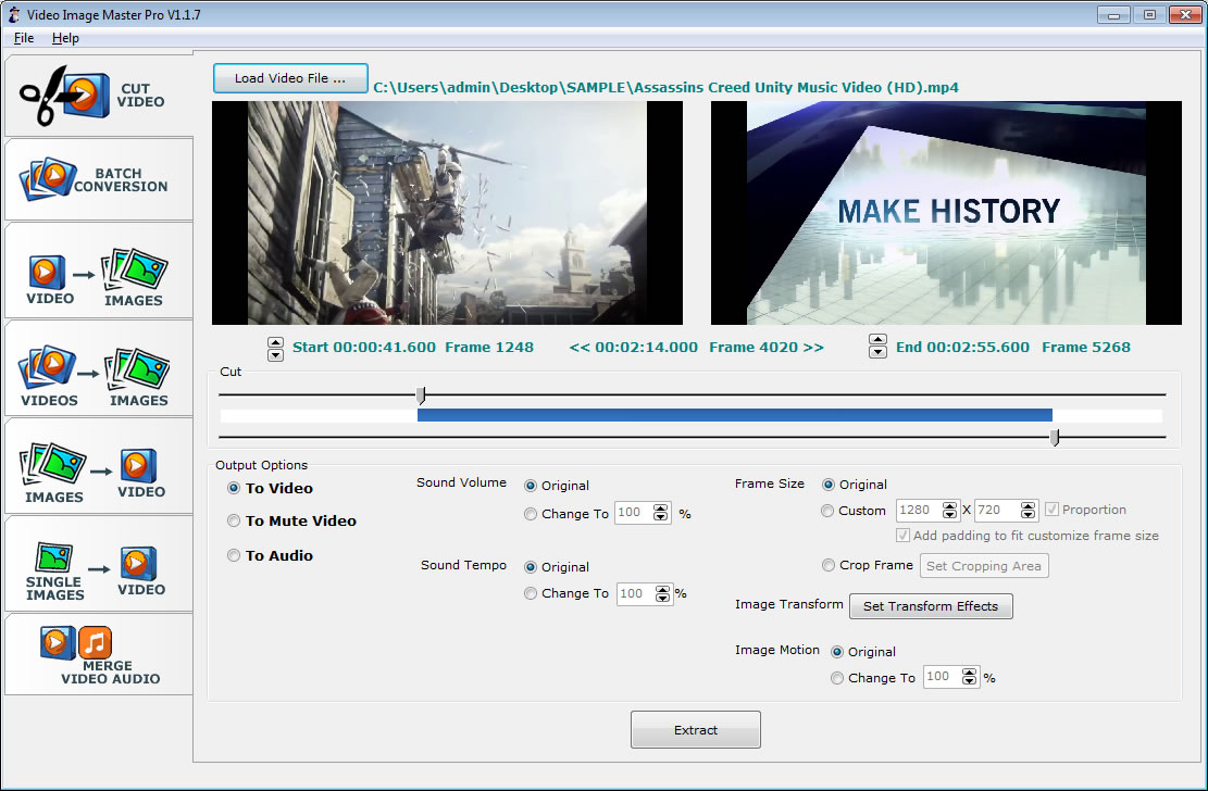 Video Image Master Pro screenshot